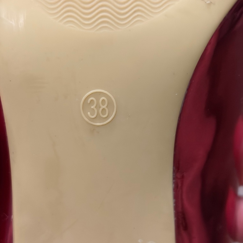 Unlisted Red Women's Heels - Picture 6 of 7